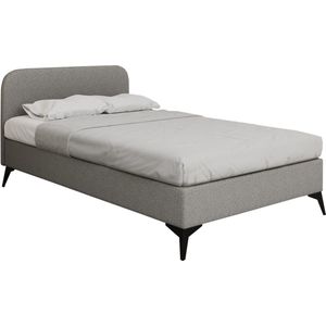 Tweepersoonsbedden Mavilo / Eenpersoonsbedden 120 x 200 cm met opbergruimte, lattenbodem en Bonelmatras H3 (18 cm hoog)