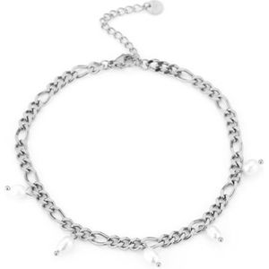 Go Dutch Label Oorring Ovaal Bewerkt Zilver E1426-1