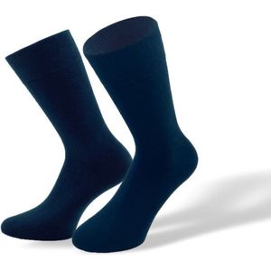 Naadloze sokken - Gold Label - Marineblauw - Maat 43-46