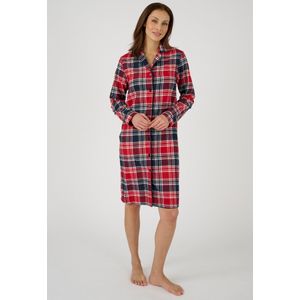 Damart - Slipdress van puur katoen flanel - - Veelkleurig - 38-40 (S)