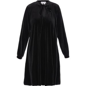 usha - Midi Dress - Zwart - Romantic Dress Collection