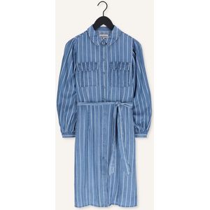 Lollys Laundry Kamma Dames - Jurk - Blauw - Maat XS