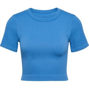 Hummel - Pulse - Functioneel Shirt - Blauw - Kwartmouw