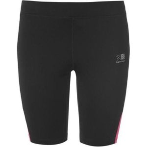 Karrimor Hardloop short Tight - Runningshort - Dames - Zwart/Roze - XXL