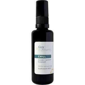 Tiny Moments Bathroom Mist Chill - Roomspray met lavendel, patchoeli, kruizemunt - Voor rust & ontspanning - 100% natuurlijk