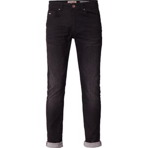 Petrol Industries - Heren Seaham Coated Slim Jeans - Zwart - Maat 31 L34