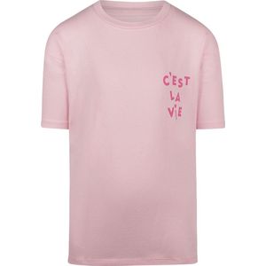 No Way Monday Meisjes T-shirt - Light pink
