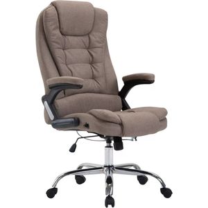 In And OutdoorMatch Premium Bureaustoel Irma Jalen - stof - Grijs - Op wielen - Ergonomische bureaustoel - Voor volwassenen - In hoogte verstelbaar