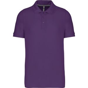 Kariban Piquépolo korte mouwen heren K241 - purple - XL