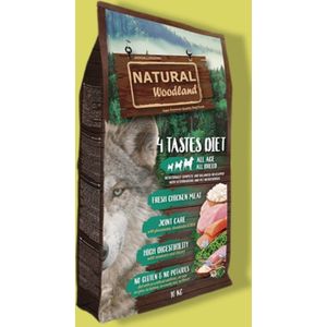 Natural Greatness - Natural Woodland 4 Tastes Diet Hondenvoer