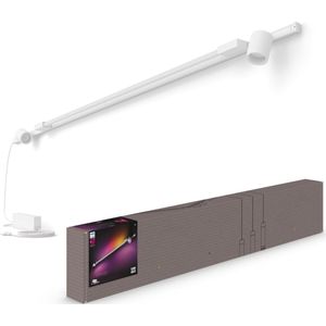 Philips Hue Perifo railverlichting muur - 2-spots - 1 gradient light tube - wit - basisset