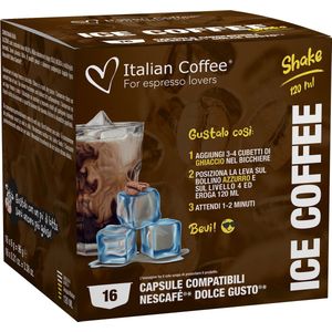 Italian Coffee - Ice Coffee (Ijs Koffie) - 16x stuks - Dolce Gusto compatibel