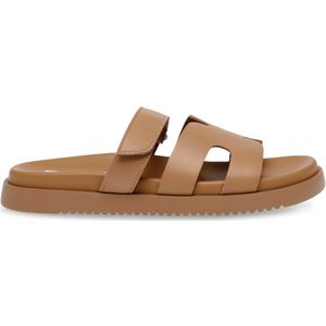 STEVE MADDEN - Missile - Platte Muiltjes - Kastanje Kleur - Leer