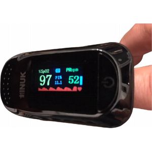 Inuk - Saturatiemeter Hartslagmeter Oximeter - Meet je zuurstof en HR in 30 seconden - Getest door bergbeklimmers
