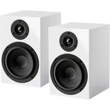 Pro-Ject Speaker Box 3E Boekenplank Speakers – Krachtig Geluid – Compact Ontwerp – Natuurlijke Klank - Wit