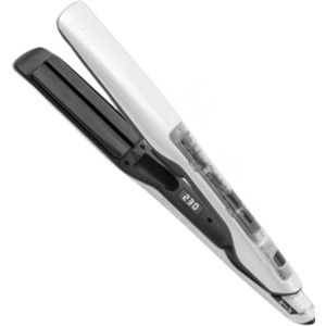 PureBeauty® Stoom Stijltang 3.0 - Wit - Professionele - Krultang - Dynamisch verstelbaar - Incl. Handschoen en Haarclips