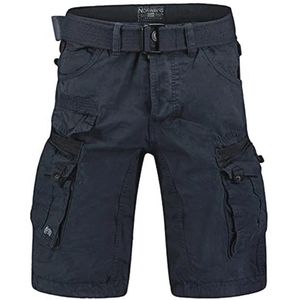 Heren Cargo Shorts Zomer Bermuda Korte Broek met Camouflagepatroon en Knoopsluiting
