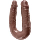 Pipedream - King Cock - Double Trouble - Medium - Brown
