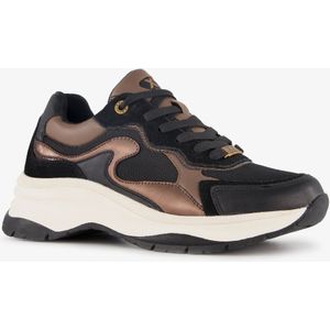 XX By Mexx - Dames Sneakers - Zwart Bruin - Casual Schoenen