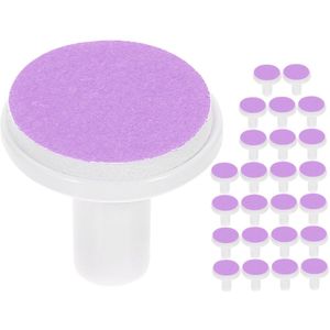 24pcs Nail Polisher Spare Head Nail Slider Electric Nail File Pads Stickers Electric Grinding Heads Nail File 12 Months Electric Nail File