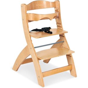 Thilo Step Chair - Verstelbare kinderstoel - Massief houten stoel - Groeit met kind - 46 cm x 64 cm x 79 cm