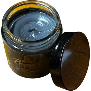 Burgol Shoe Pomade - Kleuropfrissende en verzorgende schoencrème - 100ml - (009) Grijs
