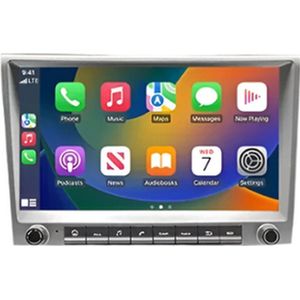 Heregoes - Auto Multimedia Speler - Voor Porsche Cayman 911 987 Boxster 997 - 1GB32GB - met Wifi - Carplay Scherm - Navigatiesysteem Auto - Multimedia Autoradio - Zilver