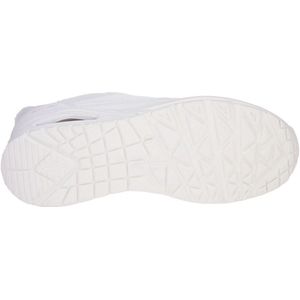 Skechers Dames UNO BANKSIA Luxe Sneaker, Wit, 3 UK, Wit, 36 EU