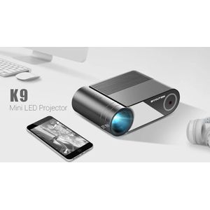 LCD Mini Projector - Mini Beamer - 4K - Smartphone - Home Theater - Draagbare Filmprojector - met Speakers