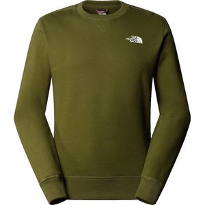 The north face simple dome sweater in de kleur groen.