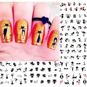 Kitty Nagelstickers - 12 Stijlen