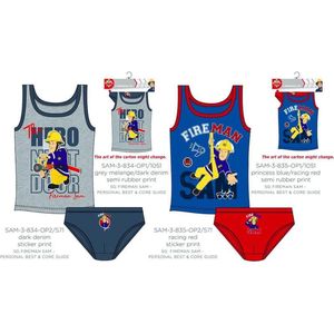 2 setjes Brandweerman sam ondergoed maat 116 / 6 jaar