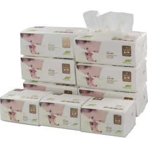 7680 Stuks 4 laags Tissue papier, 480 Tissues x16 packs Ultra Soft Tissue, Super Zacht Zakdoekjes