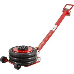 Draagbare Luchtkrik - Rood - 3 Ton - Hefbereik 140-450 mm - Robuuste Constructie