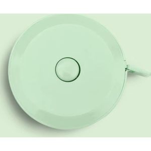 Go Go Gadget - Meetlint Lichaam - Lint - Multifunctionele Rolmaat - Compact formaat 5x5cm - Uitrolbaar tot 150cm - Groen