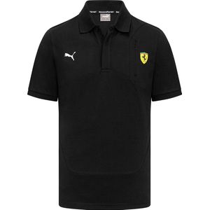 Ferrari Classic Polo XXL zwart - Charles Leclerc - Carlos Sainz - Formule 1 - Scuderia Ferrari