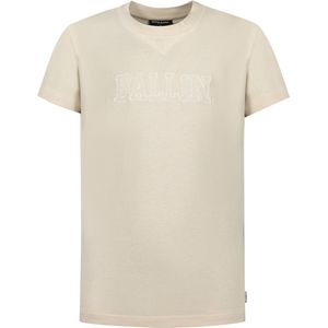 Ballin Amsterdam - Jongens Relaxed Fit T-shirt - Bruin - Maat 128
