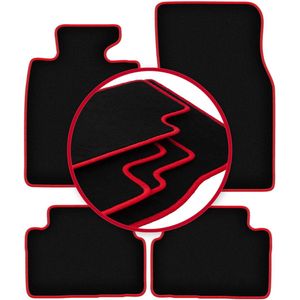 CARLUX-RED automatten voor: Mini Clubman R55 hatchback (2006-)