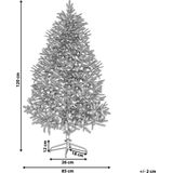 Beliani FORAKER - Kerstboom - Wit - PVC