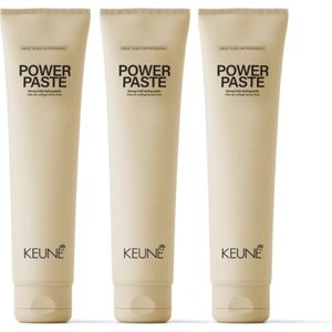 3 stuks - Keune - Power Paste - Strong Hold Styling Paste 150 ml