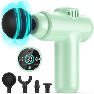 Mini Massagepistool - Diepteweefsel Massageapparaat met 30 Snelheden