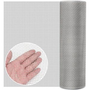Stainless Steel Mesh 40cm x 610cm - Random Cropping - for DIY Projects (1 Roll)