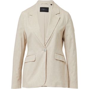 s.Oliver - Indoor-Blazer - Slim-Fit - Luxe Linnenmix