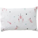 Vertbaudet - Dekbedovertrek + Kussensloop - Roze - Magische Eenhoorns