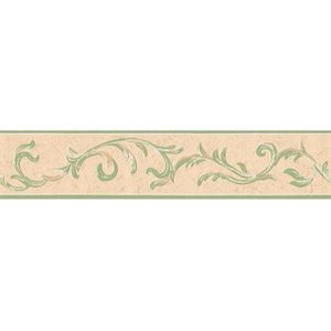 SLINGER VAN TAKKEN BEHANGRAND | beige bruin groen - A.S. Création Only Borders 11