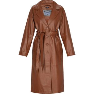 DreiMaster - Vintage Collection - Leren Jas - Lange Pasvorm