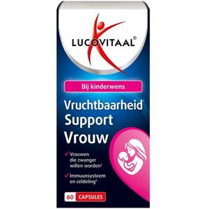 Lucovitaal Vruchtbaarheid Support Vrouw 60 capsules