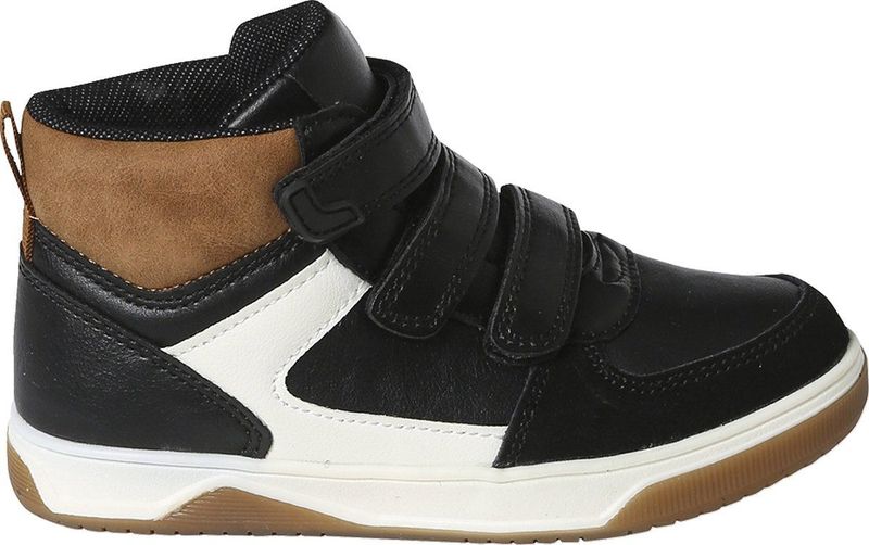 Vertbaudet - Hoge Sneakers - Driekleurig - Synthetisch/Textiel