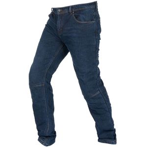 Motor Jean BADAM Mannen Ruw blauw M CE-gekeurd van MOTOBLOUZ