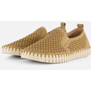 Ilse Jacobsen - TULIP140MEN - Pantoffels - Bruin - Gerecycled Microvezel